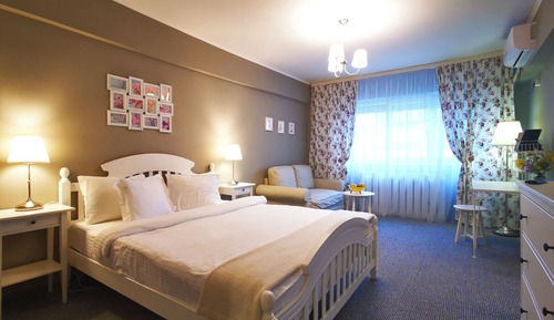 Comfort Studio Suite, 1 Double Bed with Sofa bed, City View