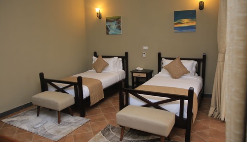 Twin Room, Garden View