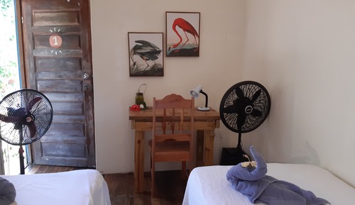 Traditional Twin Room, 2 Twin Beds, Shared Bathroom (Solar Hot Water)