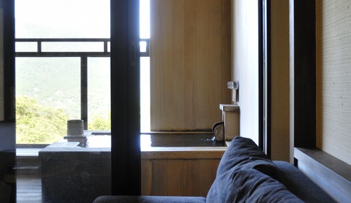 Twin Room w/ Private Onsen (2F, no kids under 12yrs) Halfboard (BF & Dinner), Check-in 3pm-6pm