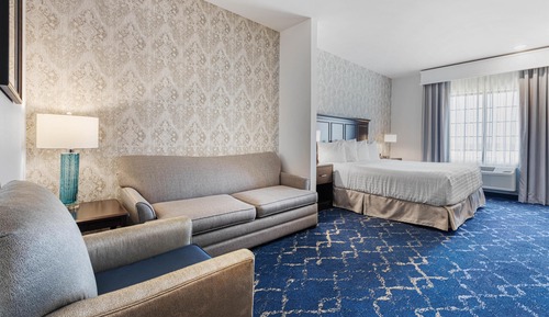 Suite, 1 King Bed, Accessible, Non Smoking (Walk-in Shower;with Sofabed)