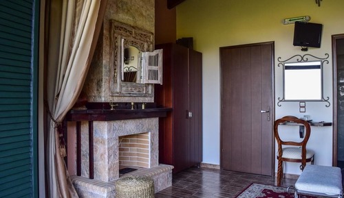 Deluxe Double Room, Fireplace (with jetted tub)