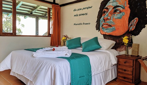 Deluxe Double Room, 1 Queen Bed, Pool Access, Valley View