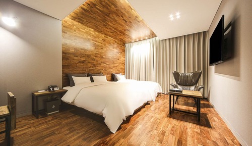 Deluxe Twin Room, 1 Bedroom, City View