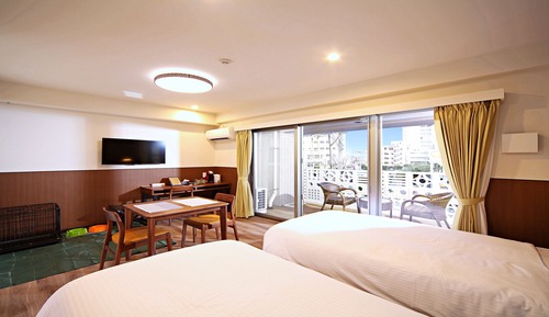 Twin Room, 2 Bedrooms, Non Smoking (3nd Floor, Pet 1 only)