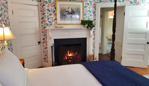 Standard Suite, 1 King Bed, Fireplace (Room 08)
