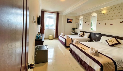 Family Twin Room, 2 Queen Beds, Non Smoking, City View