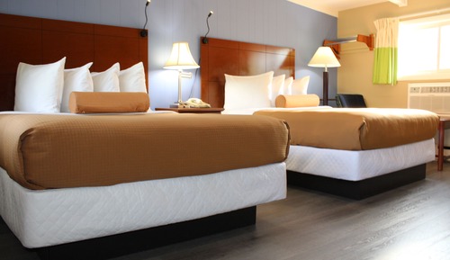 Room, 2 Queen Beds, Non Smoking, Refrigerator & Microwave