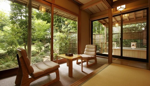 Japanese Style Room, HIIRAGI, For 5 People, with Private Open Air Bath, Non Smoking