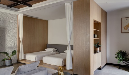 Twin Room, Garden View