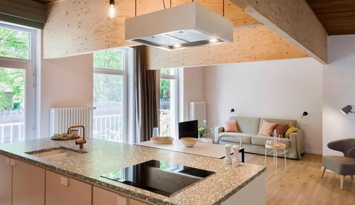 Design Apartment, 2 Bedrooms, Terrace, Park View (Woud & Wolken)