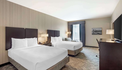 Standard Room, 2 Queen Beds, Non Smoking, Refrigerator (Larger Room)