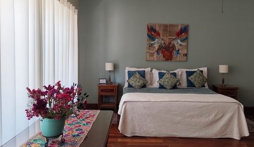 Deluxe Quadruple Room, Balcony, City View (Amor)