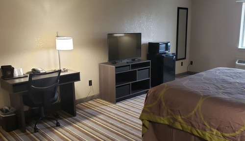 Basic Single Room, Courtyard View