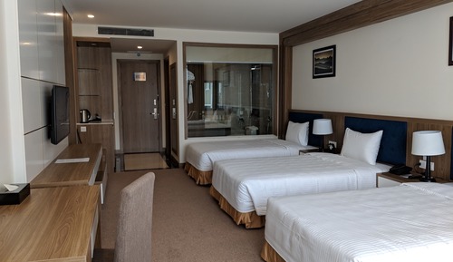 Deluxe Triple Room, Multiple Beds, Lake View