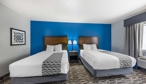 Standard Room, 2 Queen Beds, Non Smoking, Refrigerator & Microwave