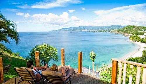 Panoramic Villa, 1 Bedroom, Jetted Tub, Sea View