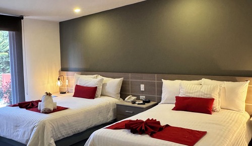 Villa with 2 double beds