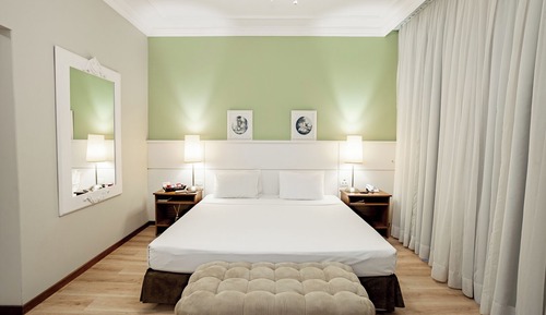 Quarto casal exclusivo, 1 cama King com banheira