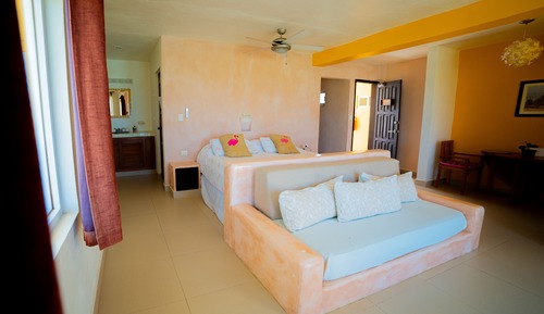 Luxury Triple Room, 1 King Bed with Sofa bed, Sea View