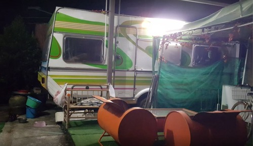Van House with Shared Bathroom