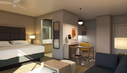 Studio, 1 King Bed, Accessible, Bathtub (Mobility & Hearing)