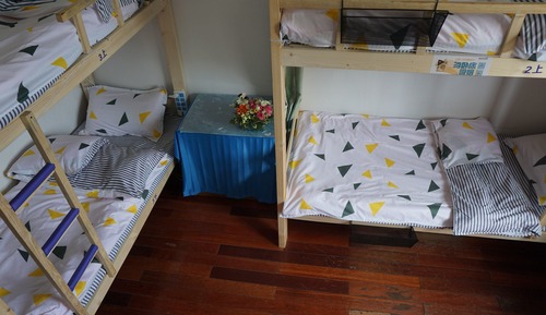 Bed in 8-Bed Female Dormitory