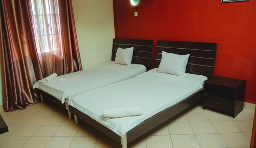Family Twin Room, 2 Double Beds, Non Smoking, City View