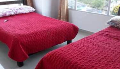 Basic Twin Room, 2 Double Beds, Non Smoking