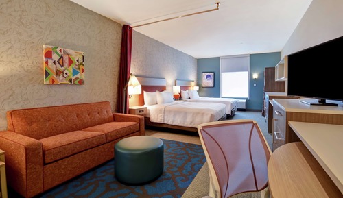 Studio, 2 Queen Beds