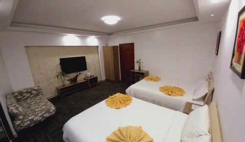 Family Room, 2 Double Beds