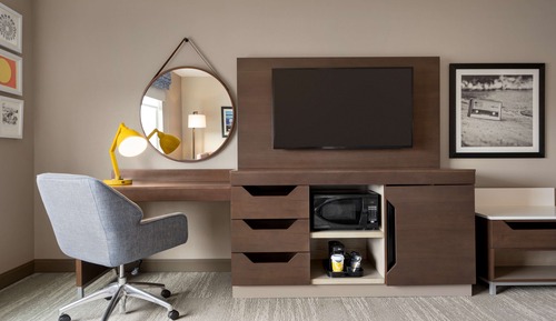Room, 1 King Bed with Sofa bed, Accessible, Bathtub (Refrigerator)