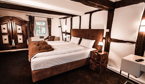 Classic Double Room, Private Bathroom, Garden View (1 - Mühlenstube)