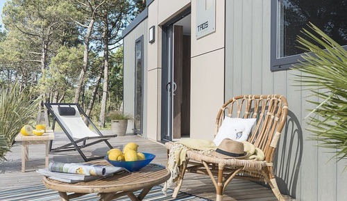 Deluxe Mobile Home, 2 Bedrooms, Terrace