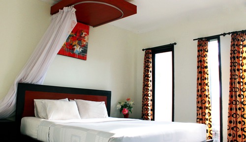 Deluxe Twin Room, 1 Bedroom, Beach View