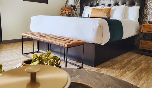 Luxury Room, 1 King Bed, Fireplace