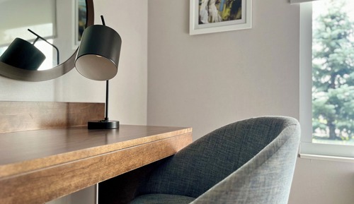 Studio, 1 King Bed with Sofa bed, Refrigerator & Microwave (Wet bar)