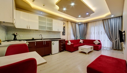Grand Suite, 1 Bedroom, Non Smoking, Kitchen