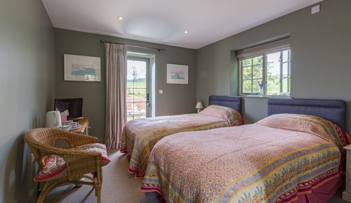 Double or Twin Room, Patio, Annex Building