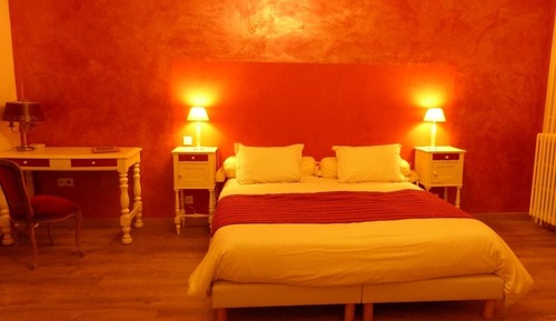 Luxury Double Room, Ensuite (Vue sur vignes - Vanille)