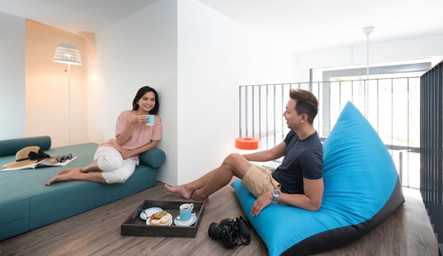 One Bedroom Garden View Loft Queen - Free Return Transfer (BBT Terminal and Resort)