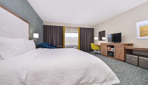 Studio, 1 King Bed, Refrigerator & Microwave (Wet Bar)