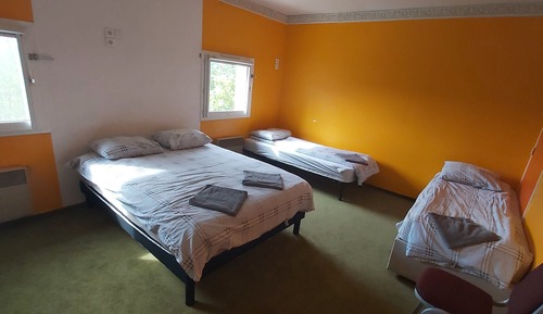 Basic Quadruple Room, Shared Bathroom
