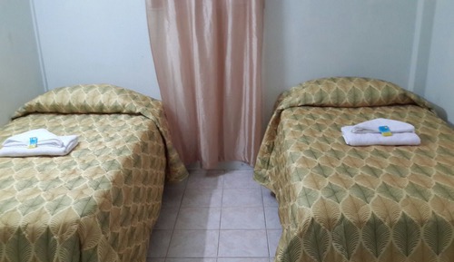 Apartment, 2 Twin Beds, Kitchen, Garden View