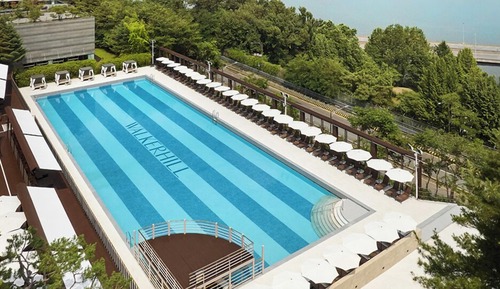 [Package] Deluxe Twin Mountain View + Outside pool(blue) + BAR HOUR + Summer Giveaway with KEYTH