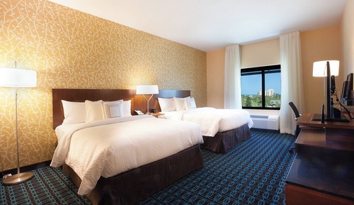 Room, 2 Queen Beds, View (Hearing Accessible)