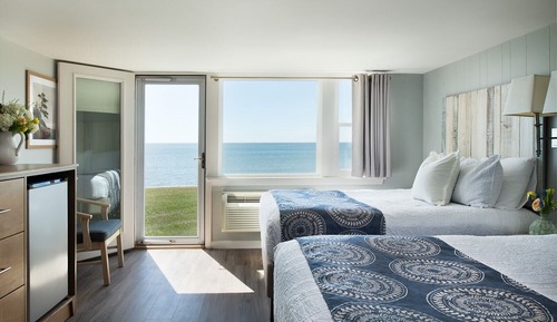 First Floor, Ocean View, Lower Building, 2 Doubles