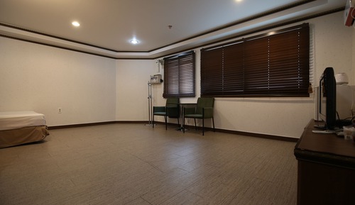 Special Ondol Room, Round Bubble Bath