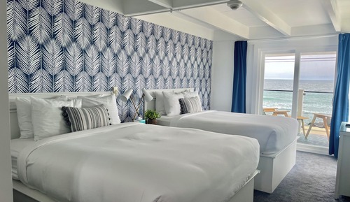 Deluxe Room, 2 Queen Beds, Balcony, Full Unobstructed Ocean View
