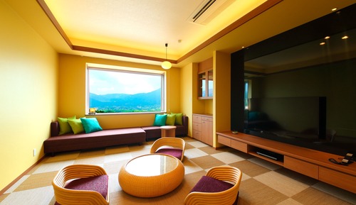 Standard Room w/Tatami Area&Mountain View -Main Bldg- Hanayoshi Area (Allergy/Vegan option N/A)